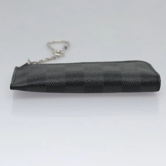 LOUIS VUITTON Damier Graphite Pochette Cles Coin Purse - Picture 5 of 15